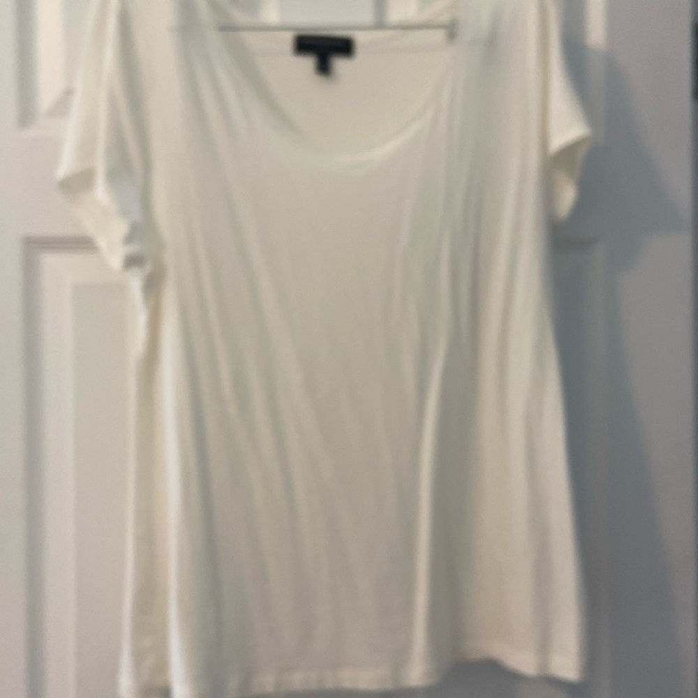 banana republic white tee